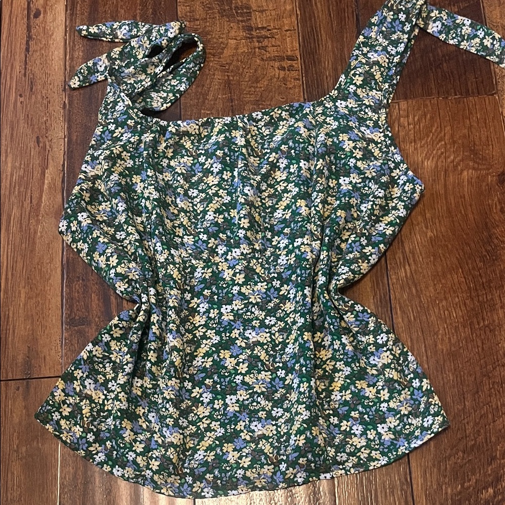 Sienna Sky Green Floral Blouse